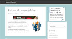 Desktop Screenshot of maestrofinanciero.com